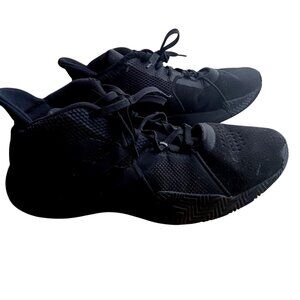 Court Vision 2.0 Adidas Mens Black Basketball Shoes Size 12 Mens